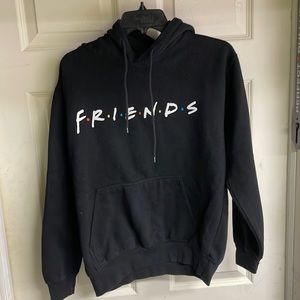 Friends Sweatshirt Black Size Small